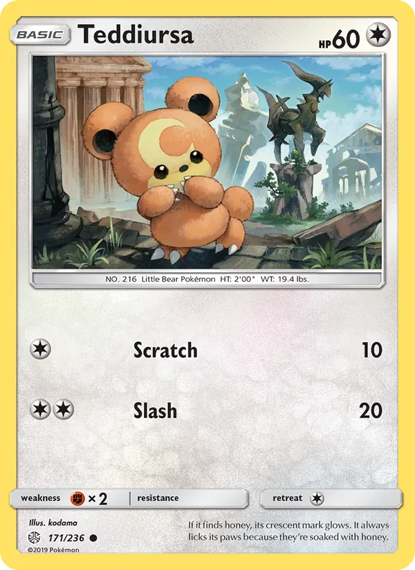 Teddiursa Cosmic Eclipse 171/236