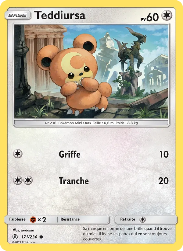 Teddiursa Éclipse Cosmique 171/236