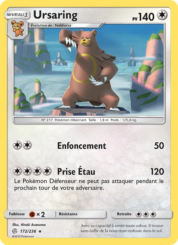 Ursaring Éclipse Cosmique 172/236