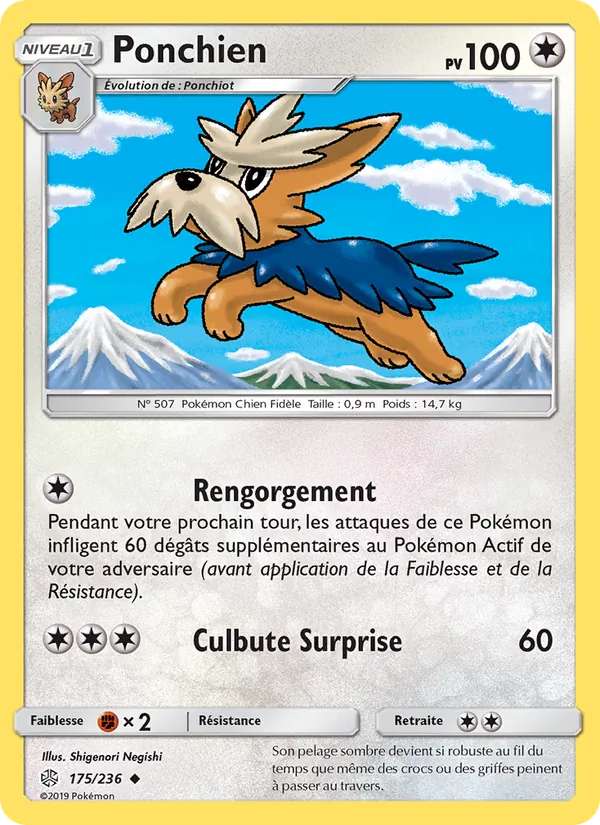 Ponchien Éclipse Cosmique 175/236