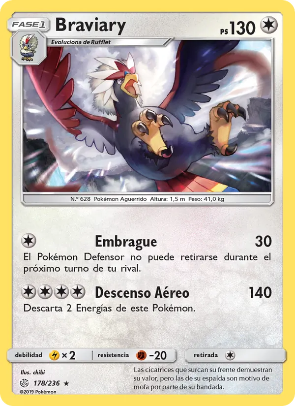 Braviary Eclipse Cósmico 178/236