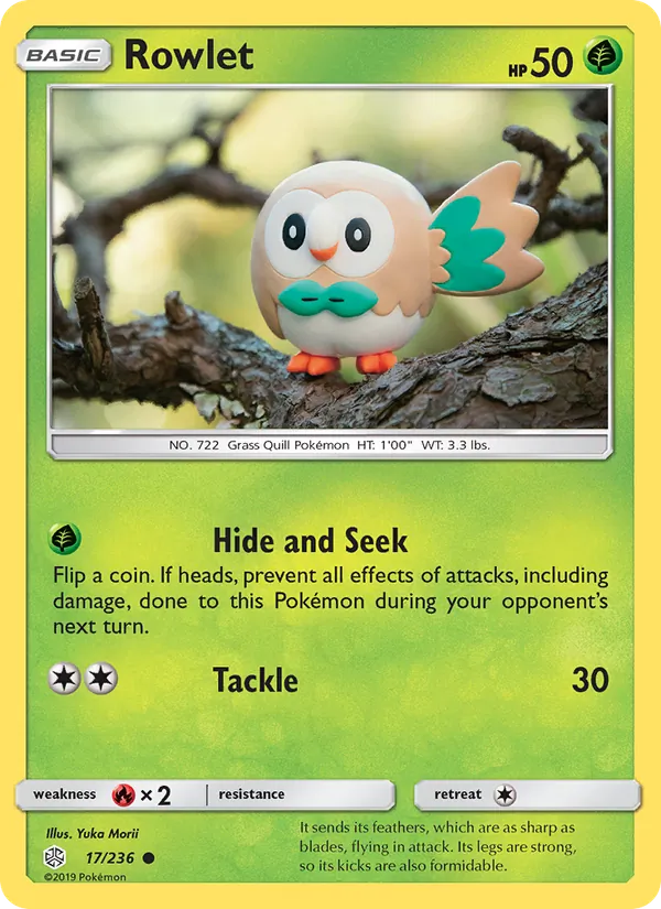 Rowlet Cosmic Eclipse 17/236