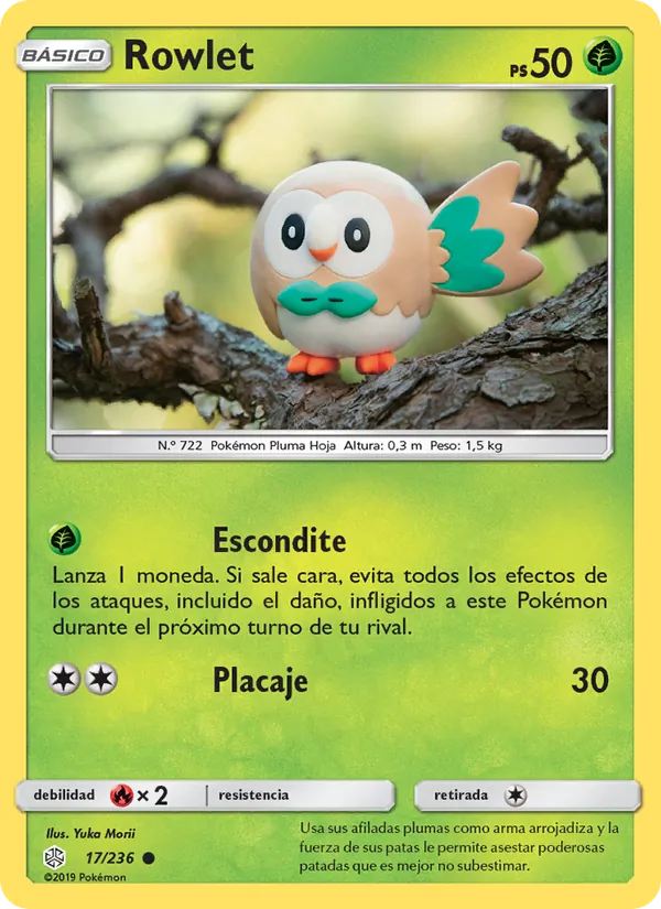 Rowlet Eclipse Cósmico 17/236
