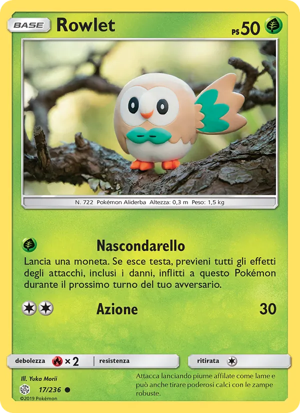 Rowlet Eclissi Cosmica 17/236