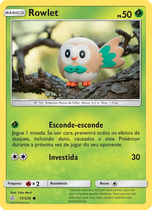 Rowlet Eclipse Cósmico 17/236