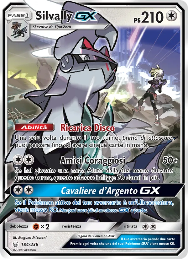Silvally GX Eclissi Cosmica 184/236