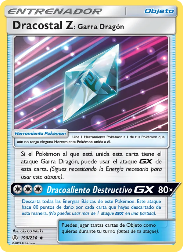 Dracostal Z: Garra Dragón Eclipse Cósmico 190/236