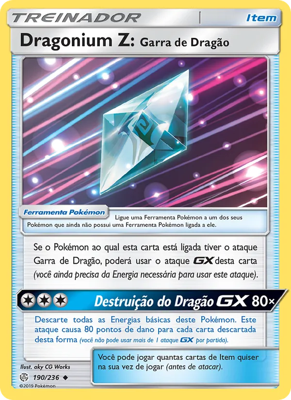 Dragonium Z: Garra de Dragão Eclipse Cósmico 190/236