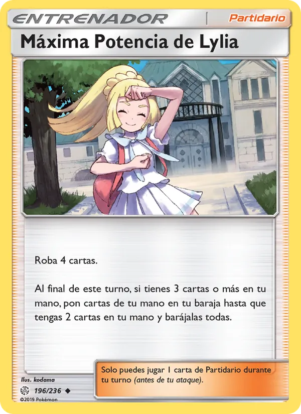 Máxima Potencia de Lylia Eclipse Cósmico 196/236
