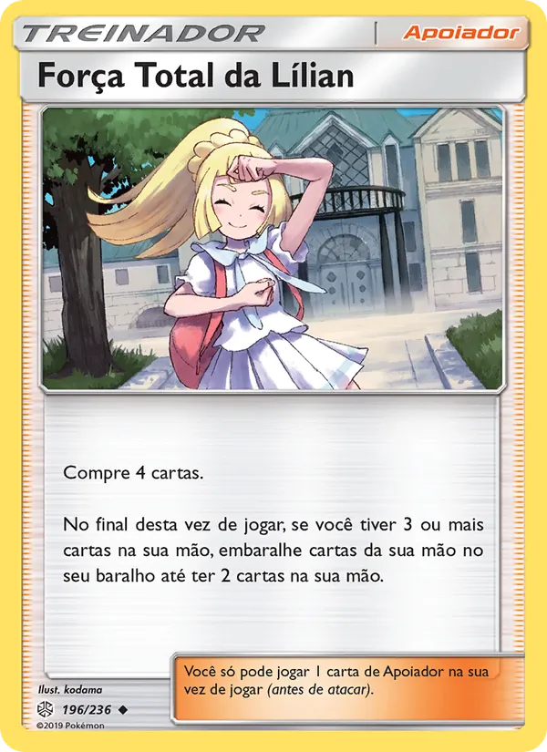 Força Total da Lílian Eclipse Cósmico 196/236