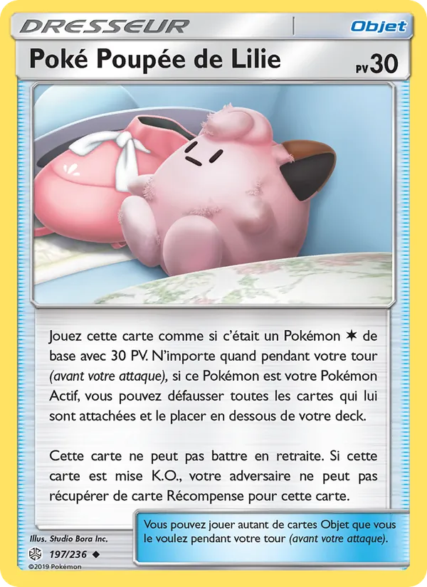 Poké Poupée de Lilie Éclipse Cosmique 197/236