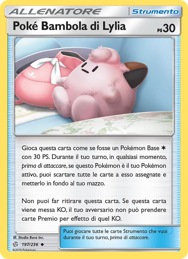 Poké Bambola di Lylia Eclissi Cosmica 197/236