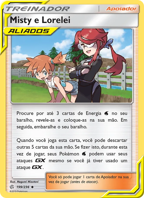 Misty e Lorelei Eclipse Cósmico 199/236