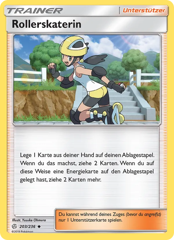 Rollerskaterin Welten im Wandel 203/236