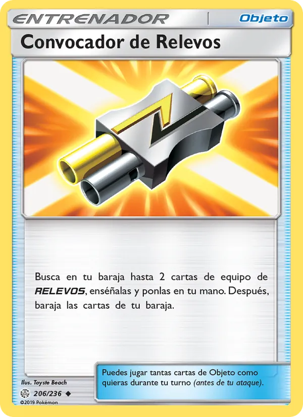 Convocador de Relevos Eclipse Cósmico 206/236