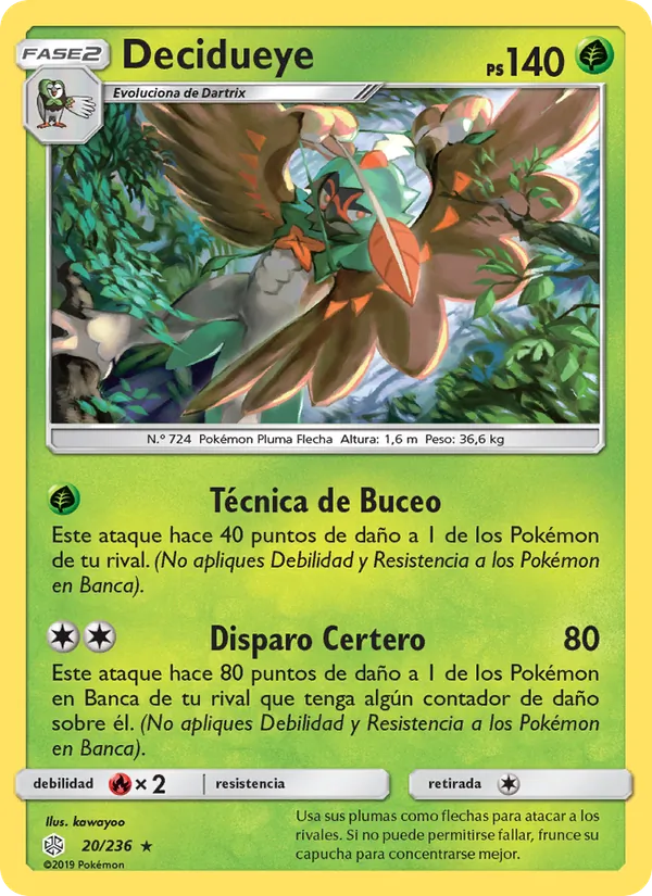 Decidueye Eclipse Cósmico 20/236