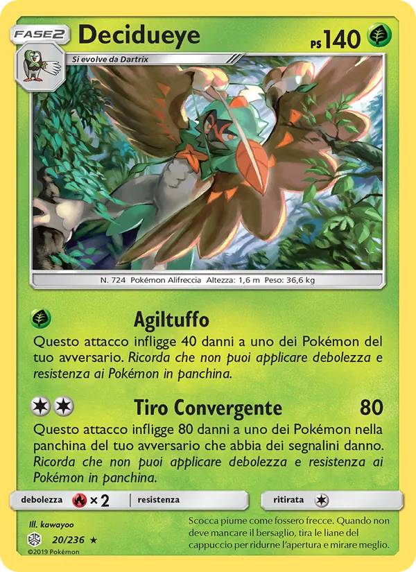 Decidueye Eclissi Cosmica 20/236