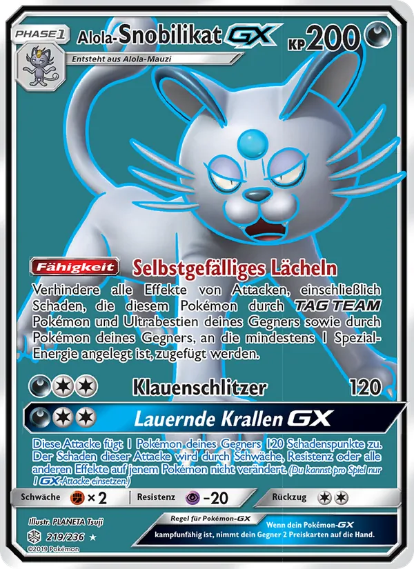 Alola-Snobilikat GX Welten im Wandel 219/236