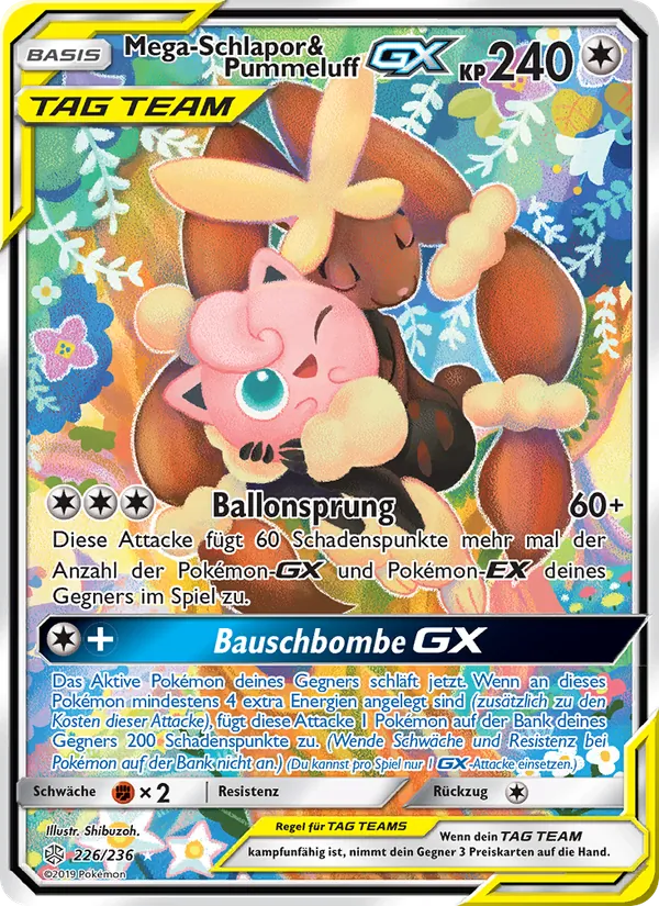 Mega-Schlapor & Pummeluff GX Welten im Wandel 226/236