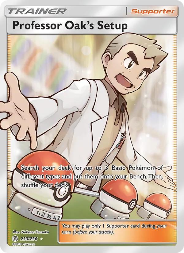 Professor Oak’s Setup Cosmic Eclipse 233/236