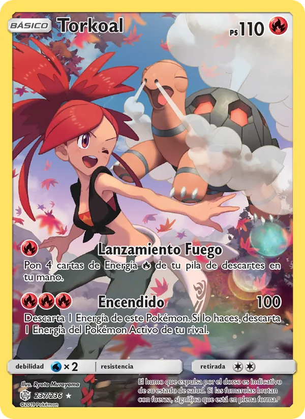 Torkoal Eclipse Cósmico 237/236