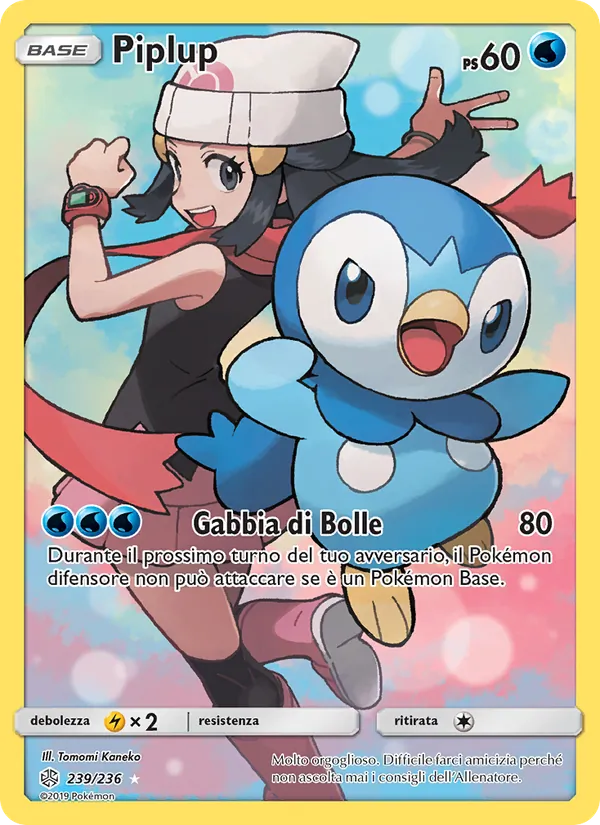 Piplup Eclissi Cosmica 239/236