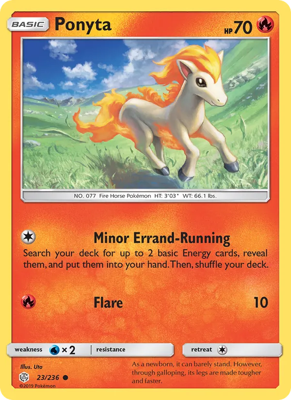 Ponyta Cosmic Eclipse 23/236