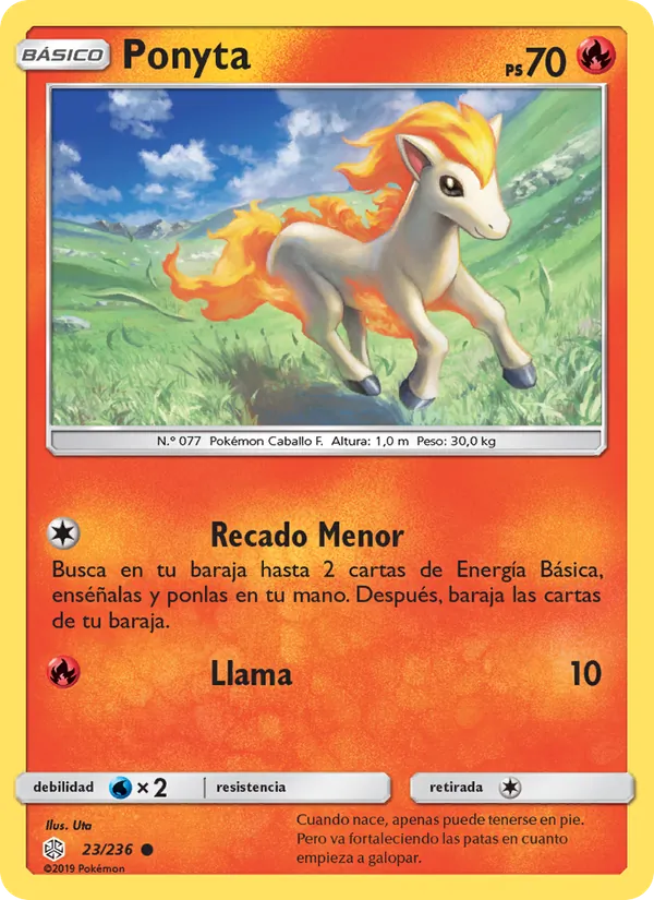 Ponyta Eclipse Cósmico 23/236