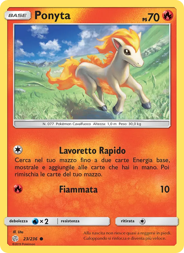 Ponyta Eclissi Cosmica 23/236