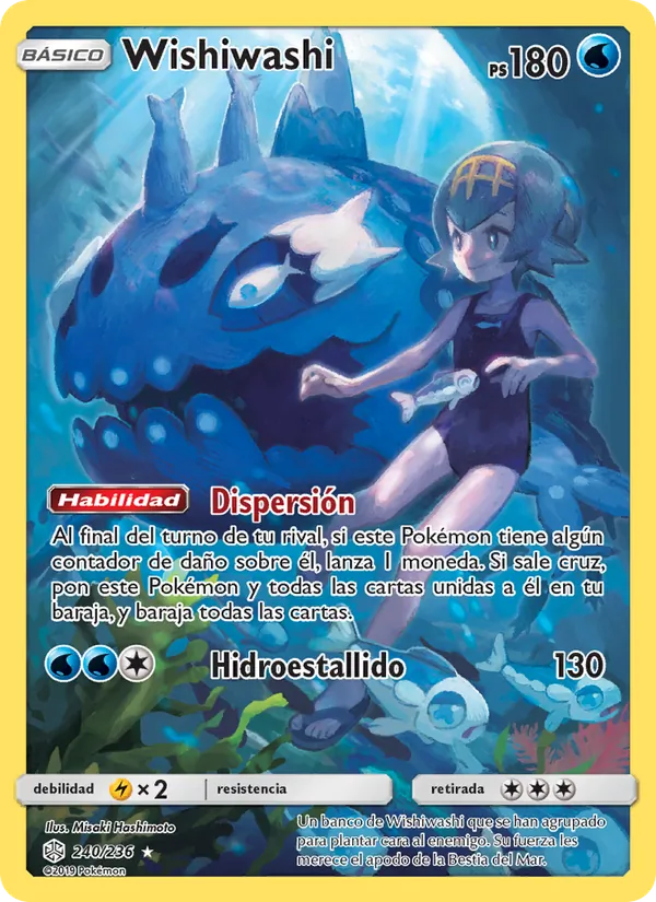 Wishiwashi Eclipse Cósmico 240/236