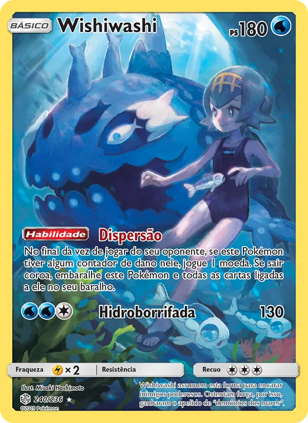 Wishiwashi Eclipse Cósmico 240/236