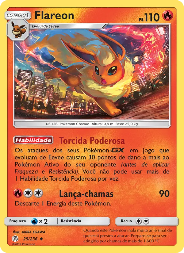 Flareon Eclipse Cósmico 25/236