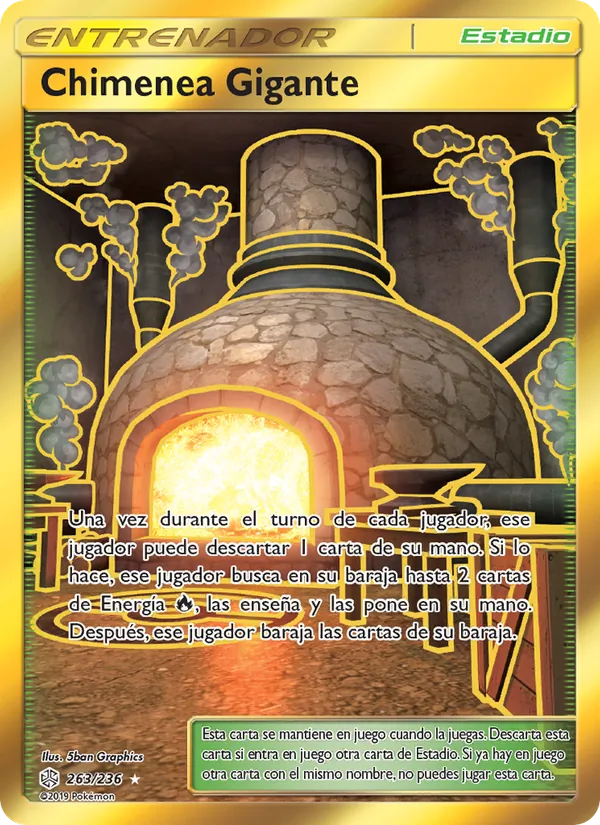 Chimenea Gigante Eclipse Cósmico 263/236