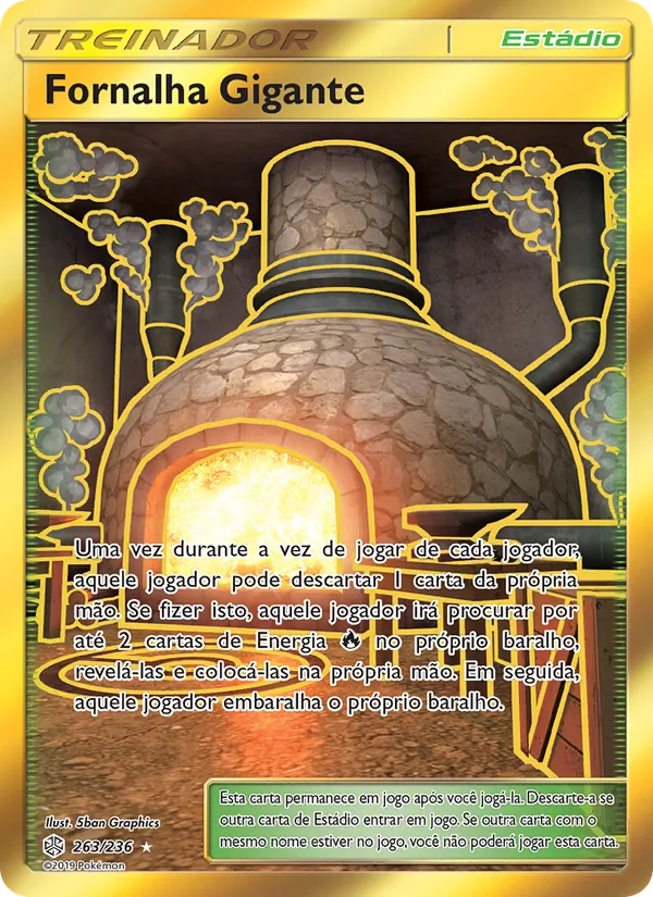 Fornalha Gigante Eclipse Cósmico 263/236