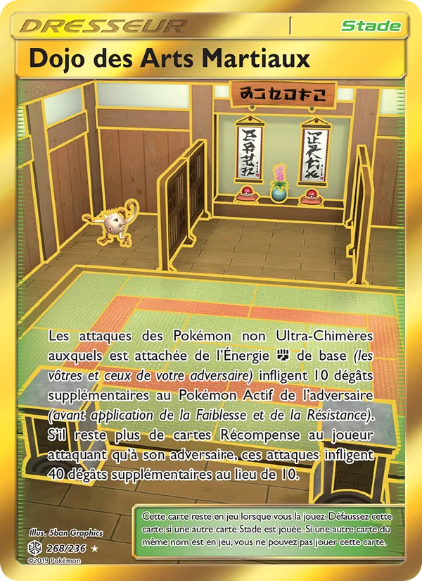 Dojo des Arts Martiaux Éclipse Cosmique 268/236