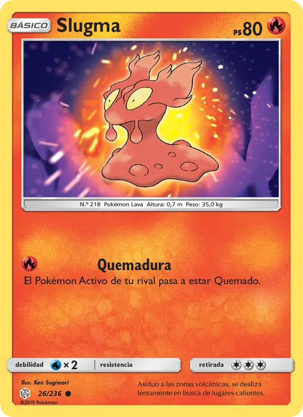 Slugma Eclipse Cósmico 26/236