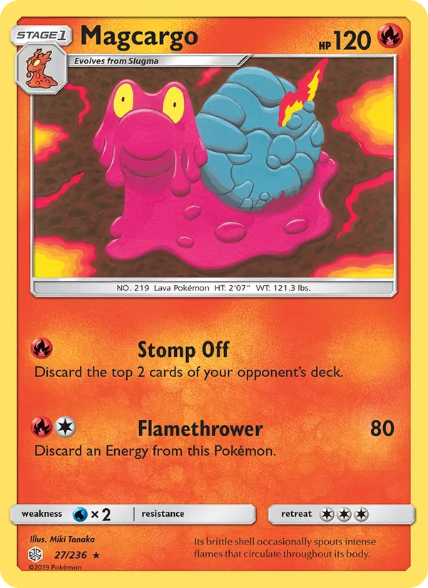 Magcargo Cosmic Eclipse 27/236