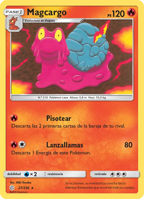 Magcargo Eclipse Cósmico 27/236