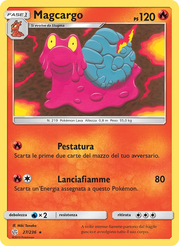 Magcargo Eclissi Cosmica 27/236