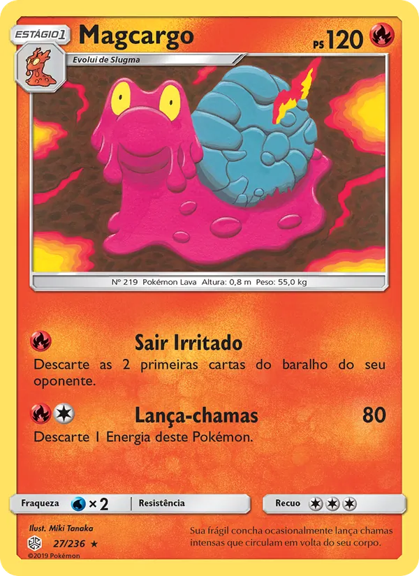 Magcargo Eclipse Cósmico 27/236