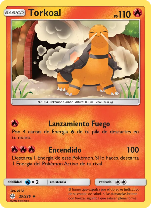 Torkoal Eclipse Cósmico 29/236