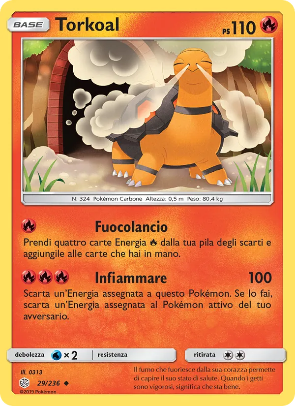 Torkoal Eclissi Cosmica 29/236
