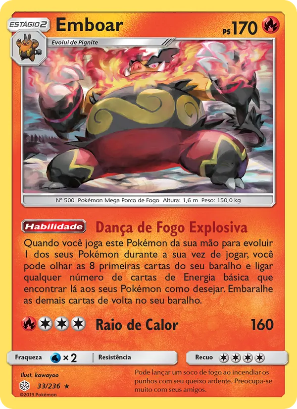 Emboar Eclipse Cósmico 33/236