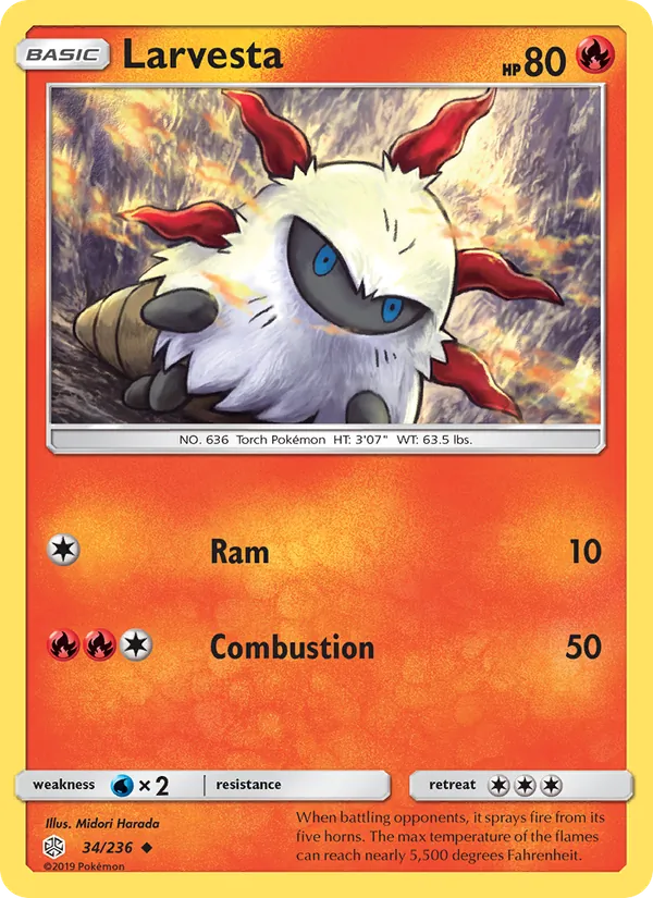 Larvesta Cosmic Eclipse 34/236