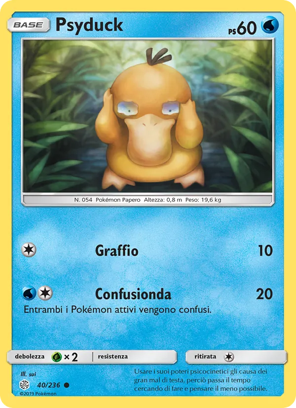 Psyduck Eclissi Cosmica 40/236