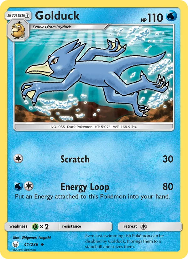 Golduck Cosmic Eclipse 41/236