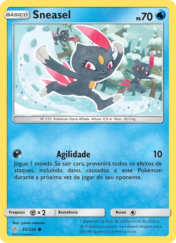 Sneasel Eclipse Cósmico 43/236