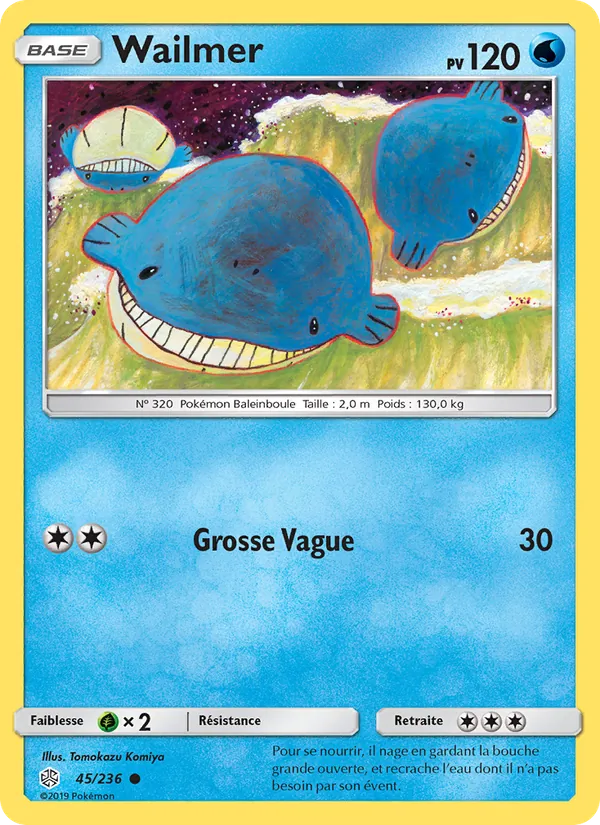 Wailmer Éclipse Cosmique 45/236