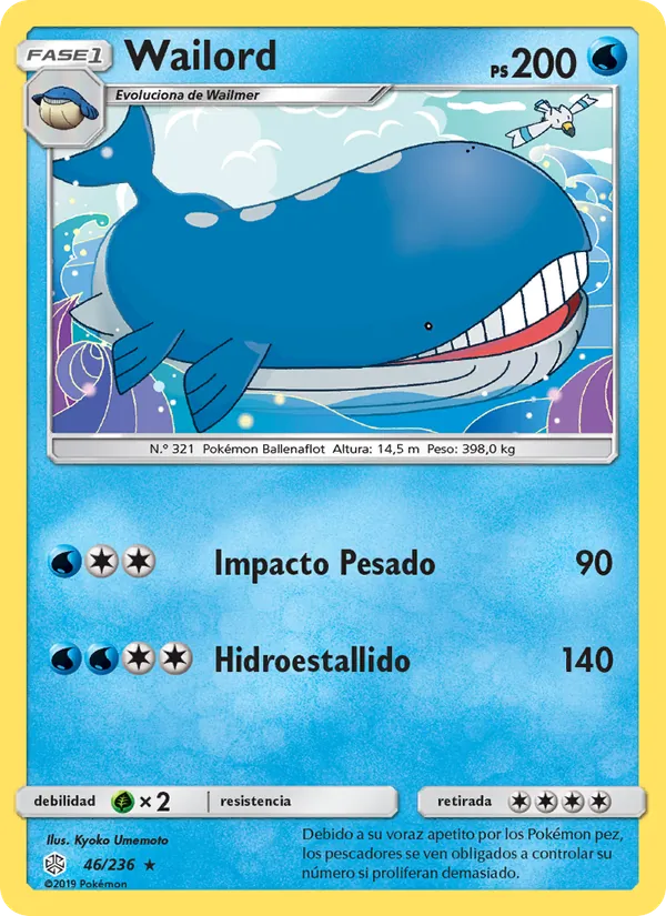 Wailord Eclipse Cósmico 46/236