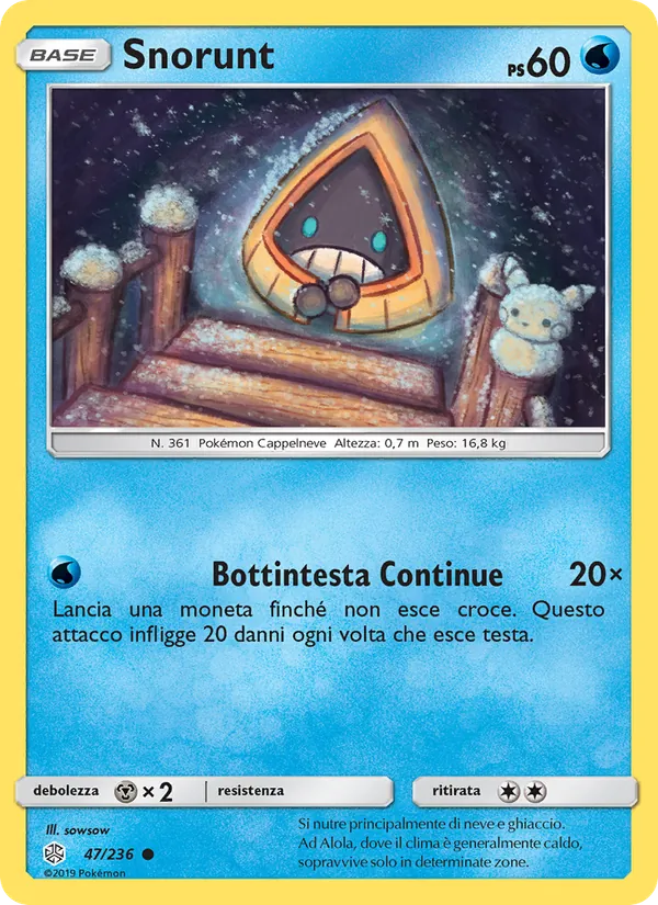 Snorunt Eclissi Cosmica 47/236